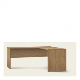 SCRIVANIA ANGOLARE DX L180 NOCE STELVIO IN KIT DB6301K