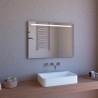 Specchio bagno retroilluminato 100x70 cm con luce LED ETR114