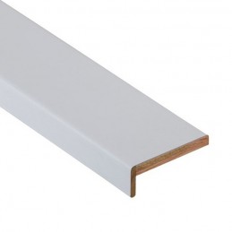Coprifilo bianco con aletta mm 70x10