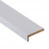 Coprifilo bianco con aletta mm 70x10