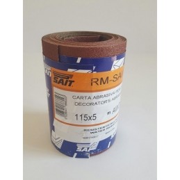 Rotolo carta vetrata Gr. 60 ml 5