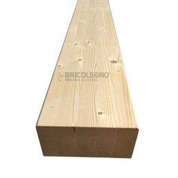 Travi lamellari in abete GL24H cm 10x14 qualità a vista
