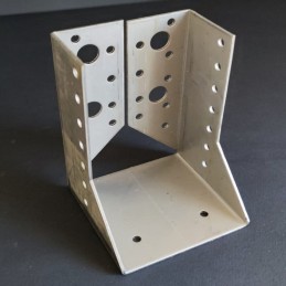 Staffa a muro ali interne acciaio inox