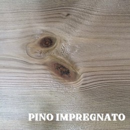 Pali In Legno Di Pino Impregnato - 10 Pezzi Per Recinzioni | H150 Cm &oslash;6 Cm