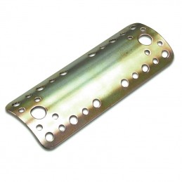 Piastra giunzione dritta per pali tondi Ø 8/10