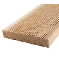 Decking pavimento in legno da esterno in larice
